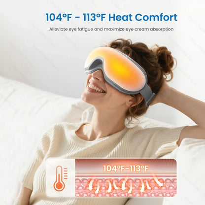 Eye Massager with Heat and Vibration Features