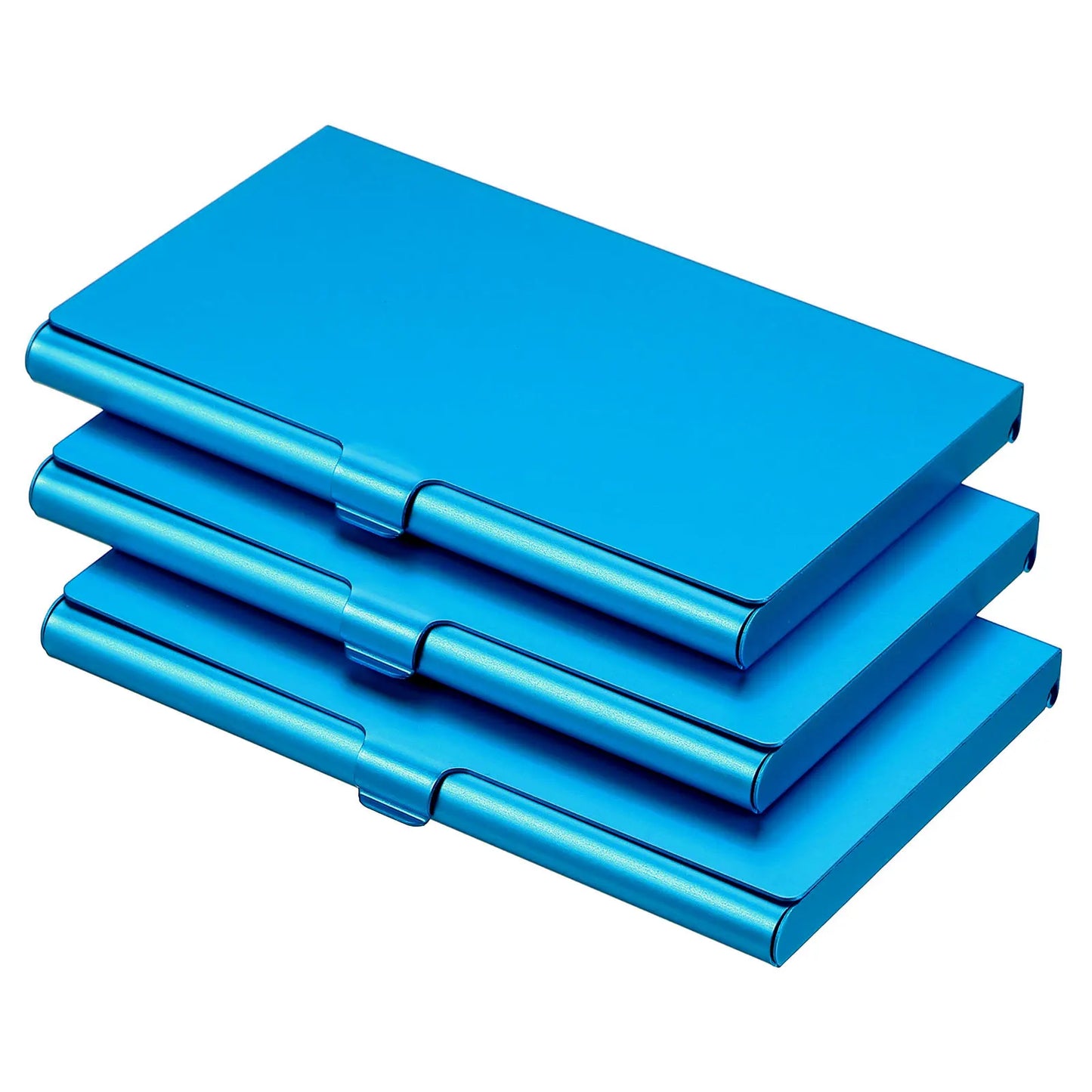 Aluminum Business Card Holder with Flip Cover