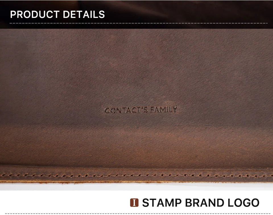 Genuine Leather Laptop Case with Modern Design