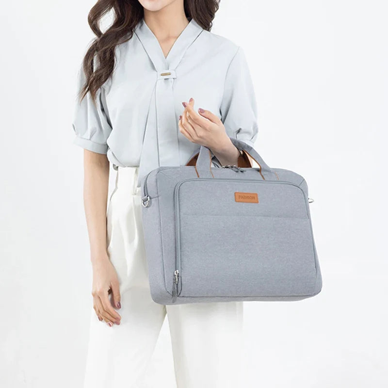 Air-Cushioned Briefcase for Commuting