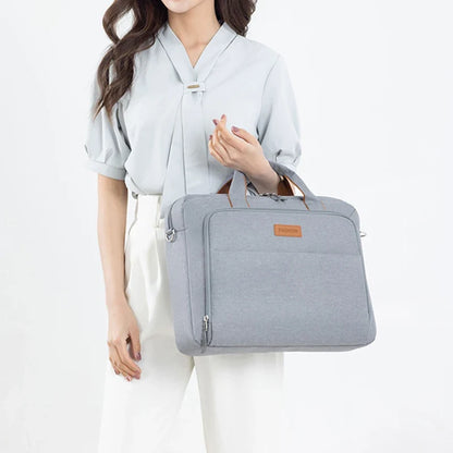 Air-Cushioned Briefcase for Commuting