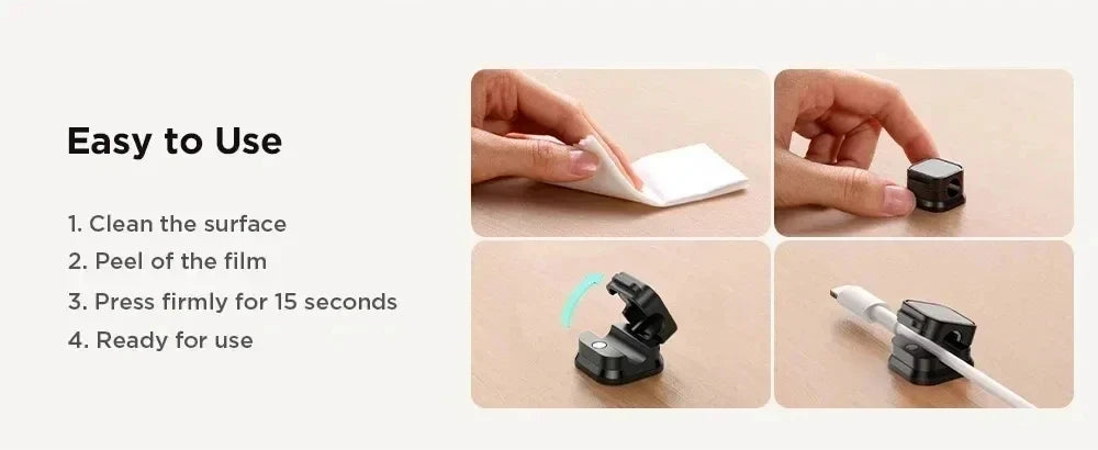 Holder for Magnetic Cables and Clips