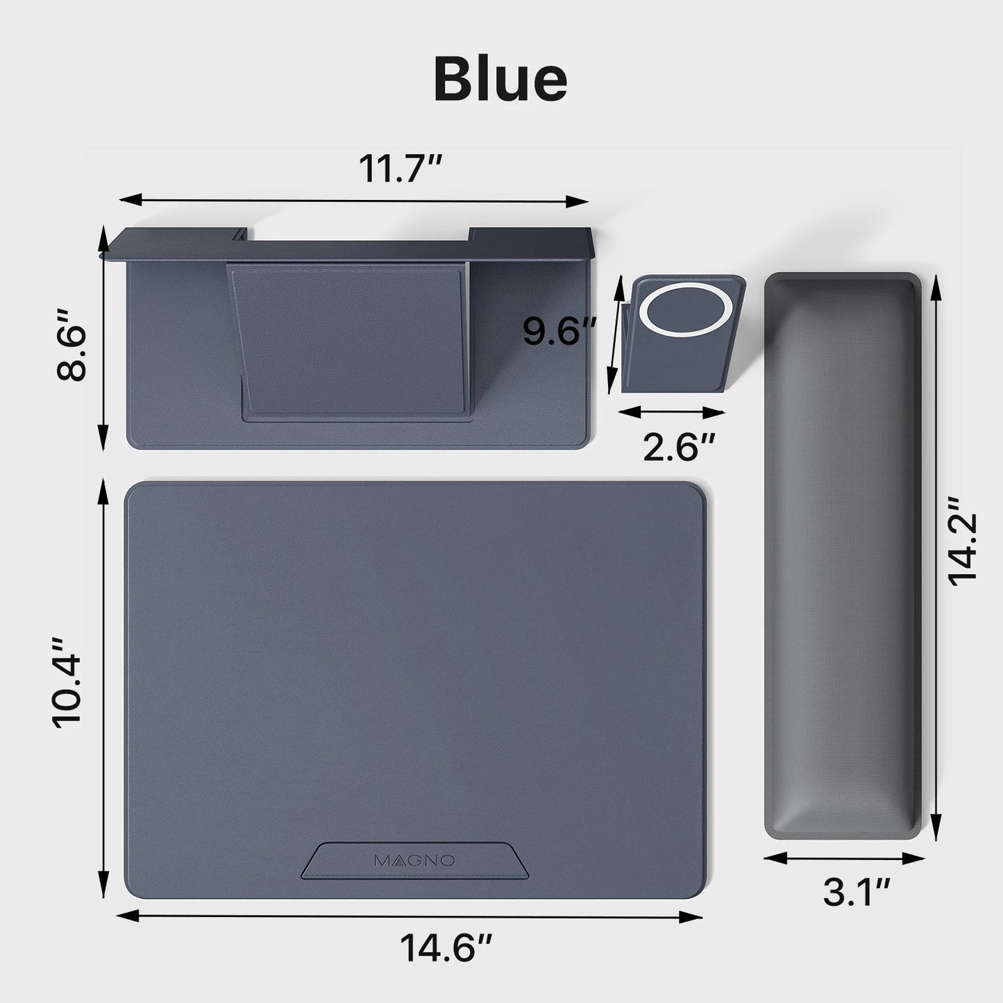 Collapsible Laptop Stand with Magnetic Features