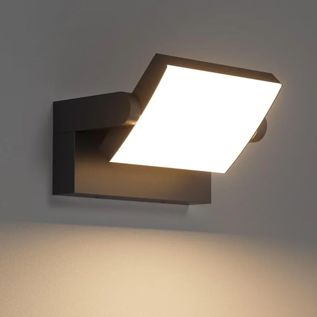 Smart Outdoor Motion-Activated LED Wall Light – 24W, Waterproof