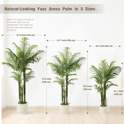 Decorative Areca Palm Plant - Faux Indoor Tree