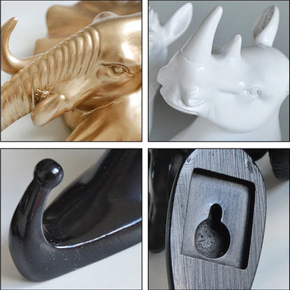 Charming Animal-Themed Wall Hooks for Functional Decor