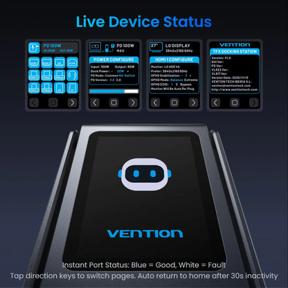 Multiport Docking Station with 13 Functions