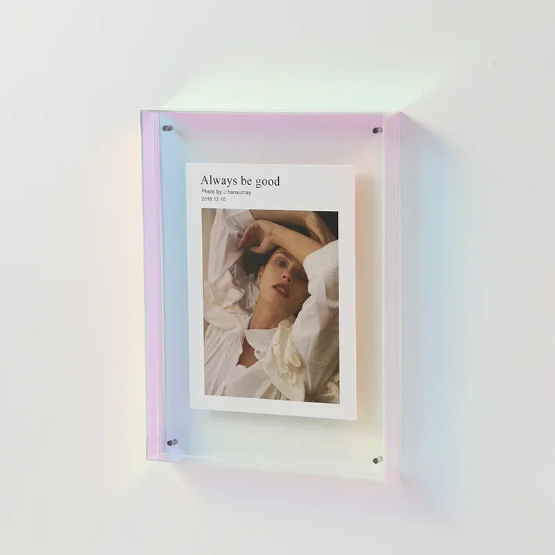 Customizable Acrylic Picture Display Frame