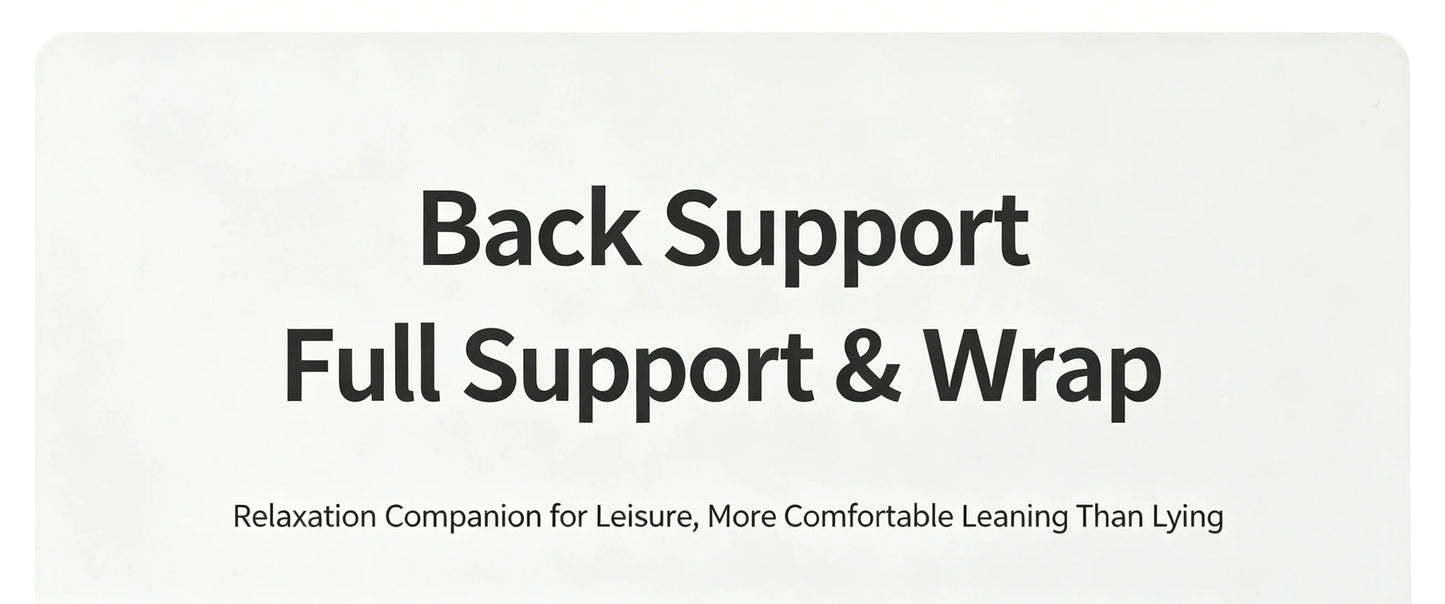 Extra Large Back Support Wedge Pillow with Ergonomic Design
