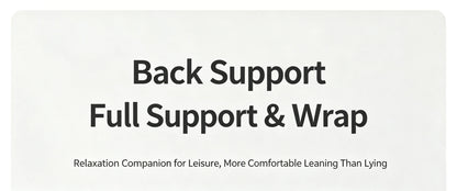 Extra Large Back Support Wedge Pillow with Ergonomic Design