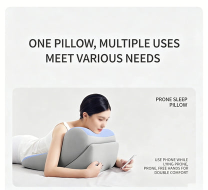 Extra Large Back Support Wedge Pillow with Ergonomic Design