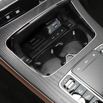Vehicle Charging Station with USB Connectivity