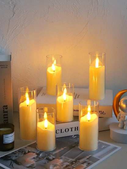 Battery Operated LED Candles Without Flames