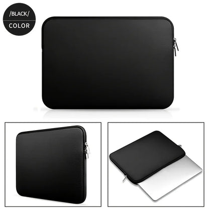 Padded Laptop Case with Zipper Closure