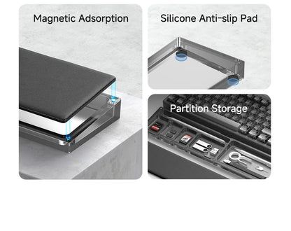 Wrist Rest for Keyboard with Magnetic Support