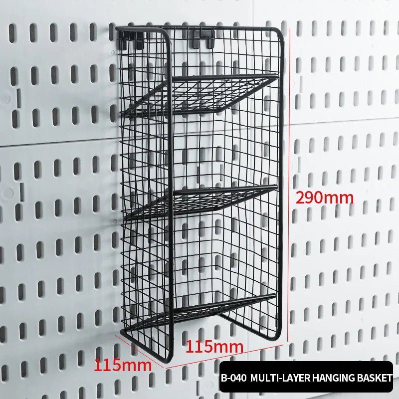 Vertical Pegboard Organizer for Desk Use