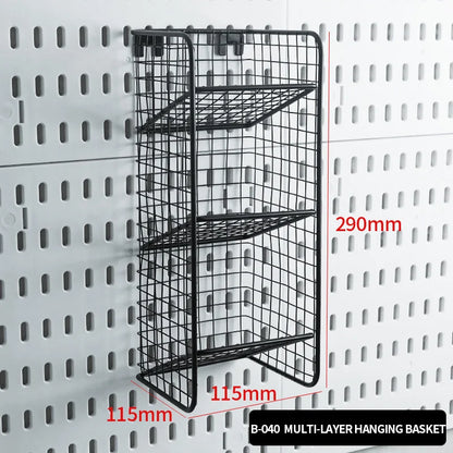 Vertical Pegboard Organizer for Desk Use
