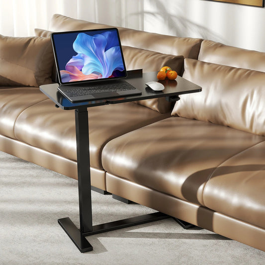 Adjustable Flip-Top Surface Lap Desk for Use Over Bed