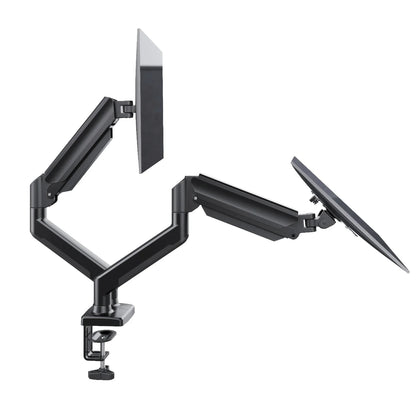 33-Inch Dual Monitor Stand with Adjustable Arms
