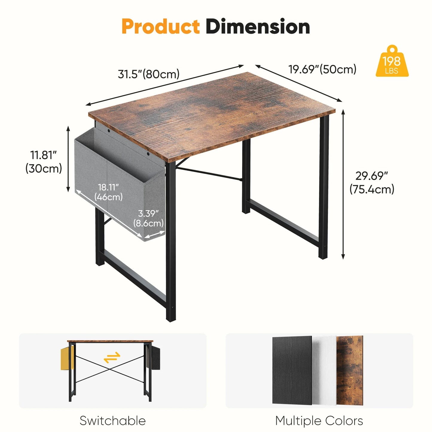 Portable Work Desk for On-the-Go Use