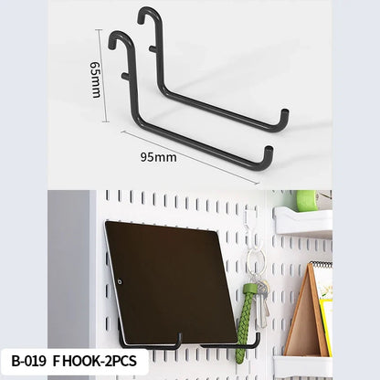 Vertical Pegboard Organizer for Desk Use
