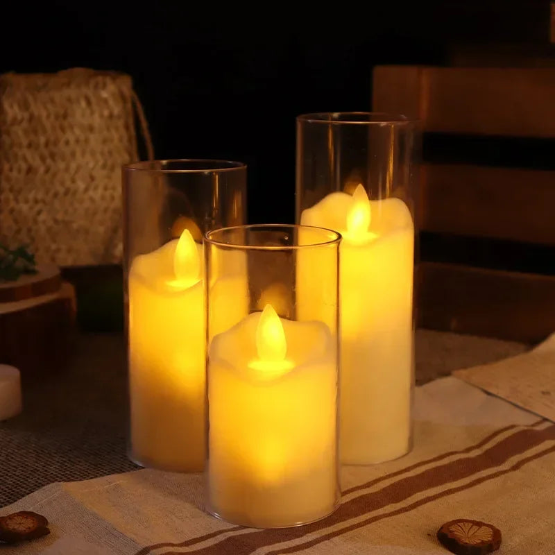 Battery Operated LED Candles Without Flames