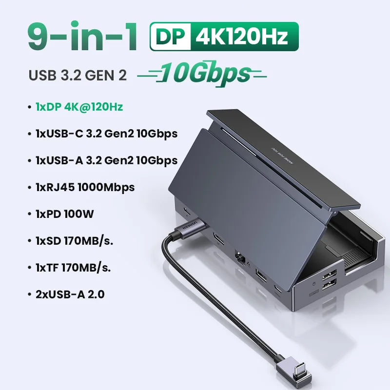 9-in-1 Multiport Docking Hub