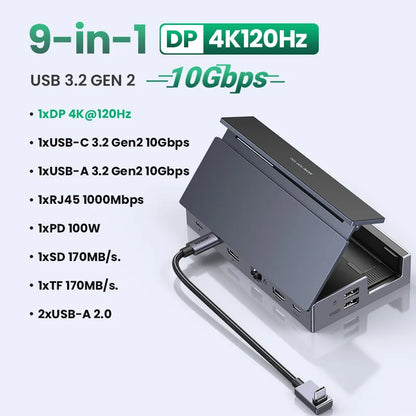 9-in-1 Multiport Docking Hub