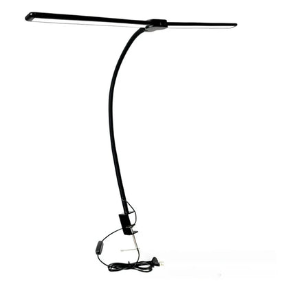 Architectural Desk Lamp with Dual Heads