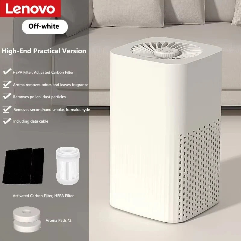 Compact HEPA Air Cleaner for Desktop Use