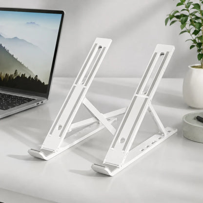 Adjustable Laptop Stand with 4 Height Levels
