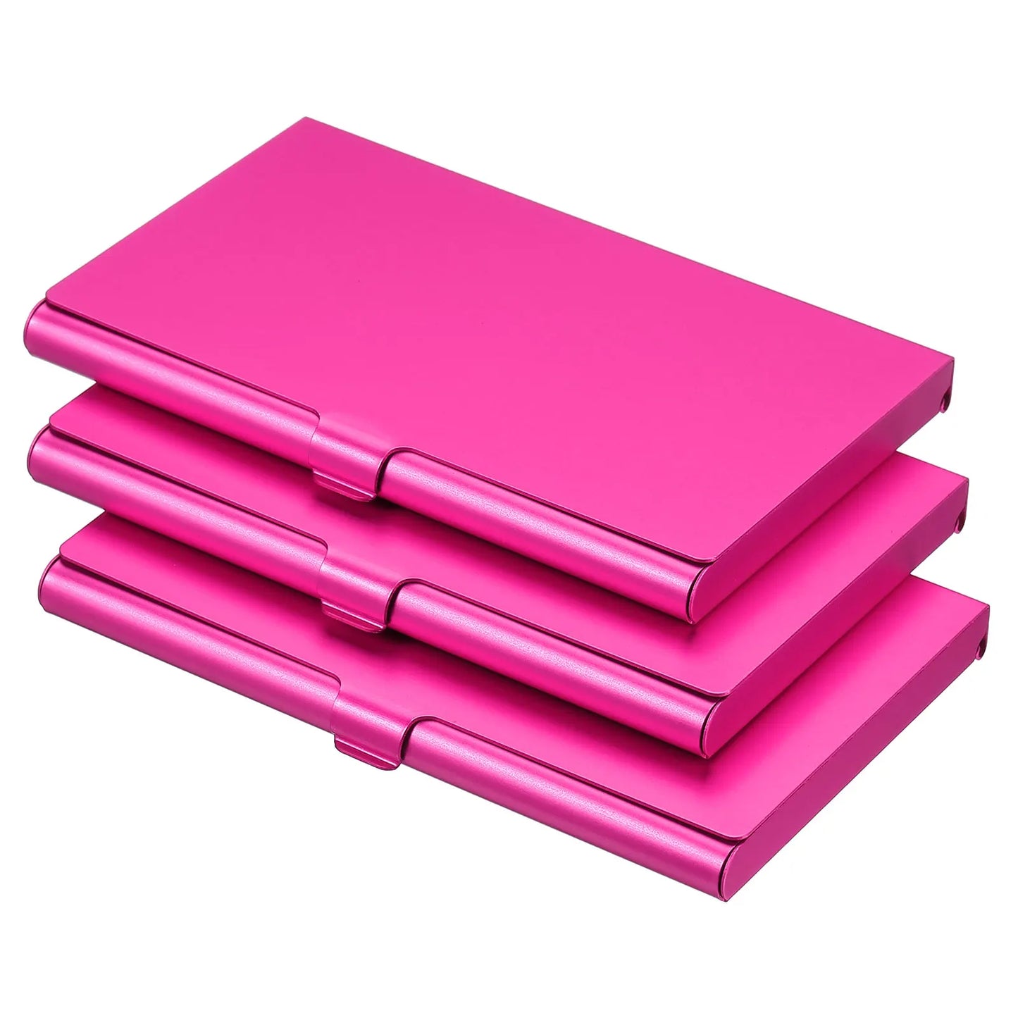 Aluminum Business Card Holder with Flip Cover