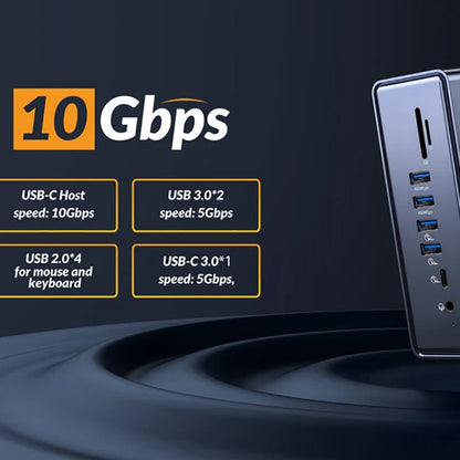 15-Port Multi-Function Docking Station