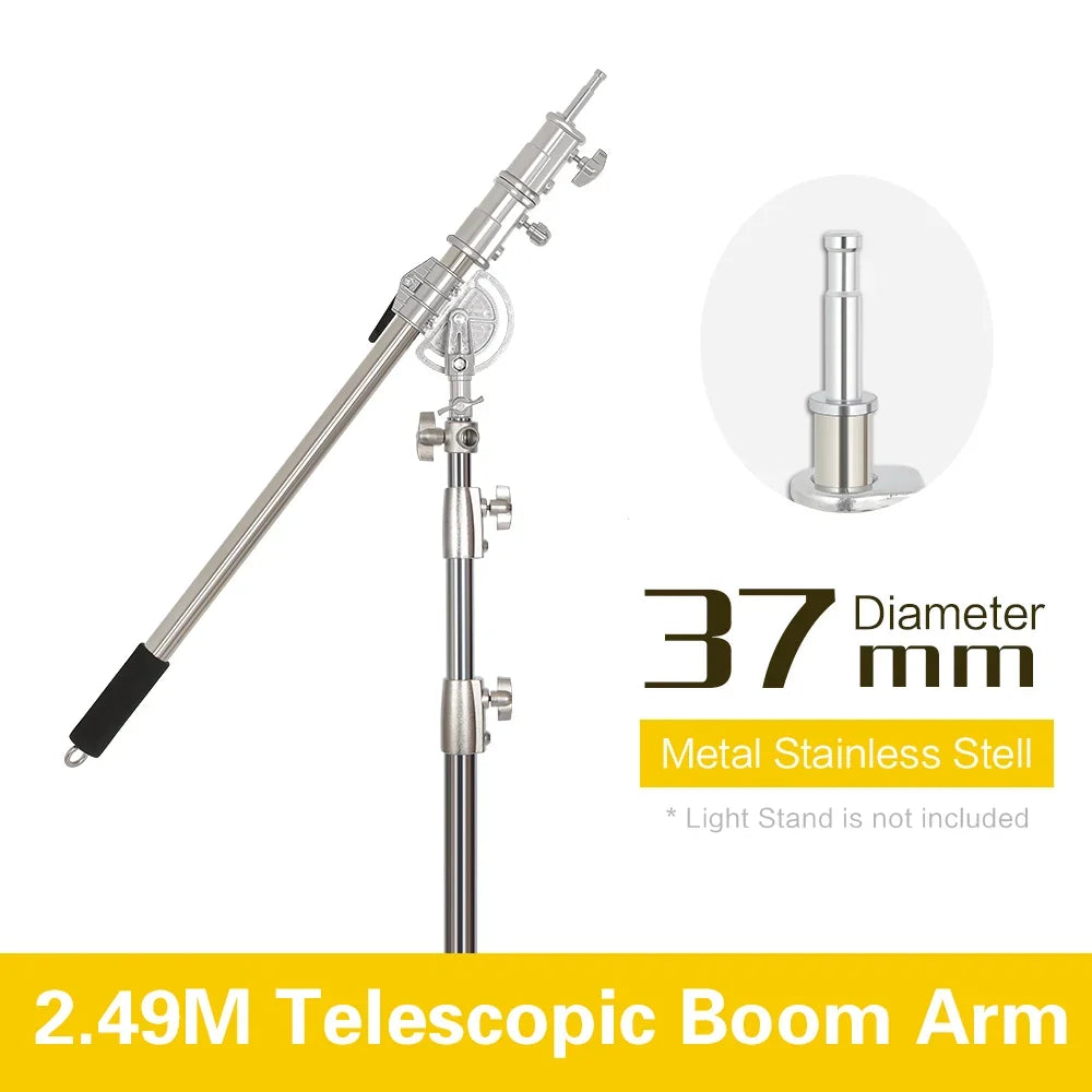 Tripod for Studio Lighting - 2.9M Height Adjustable Stand