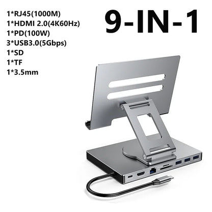 9-in-1 Multiport Docking Station