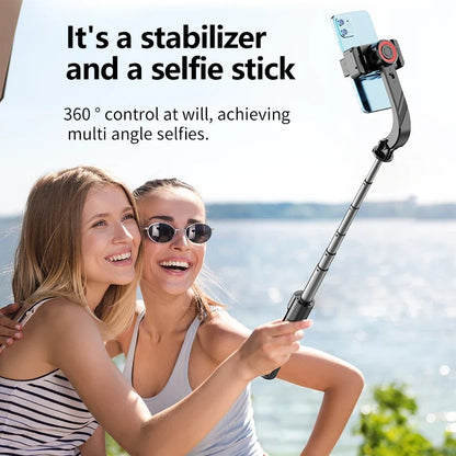 Wireless Gimbal Tripod Stabilizer with Bluetooth Connectivity
