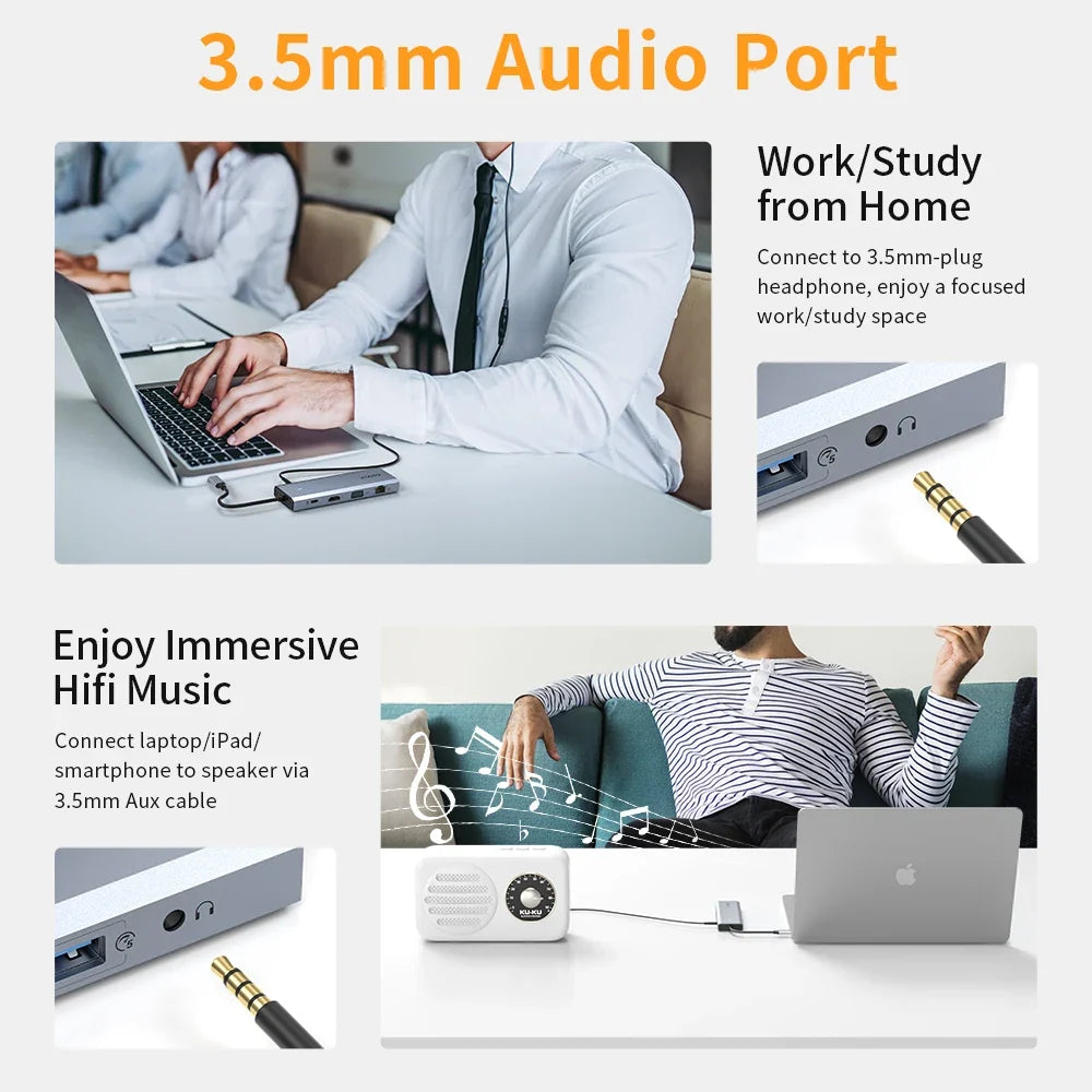 15-Port Multi-Function Docking Station