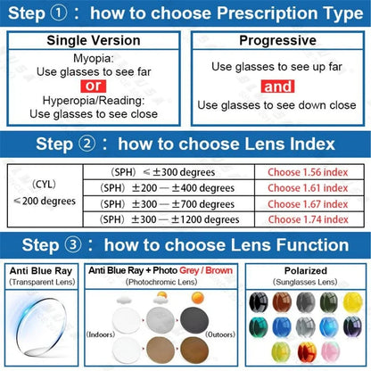 Sport Glasses with Photochromic Lenses