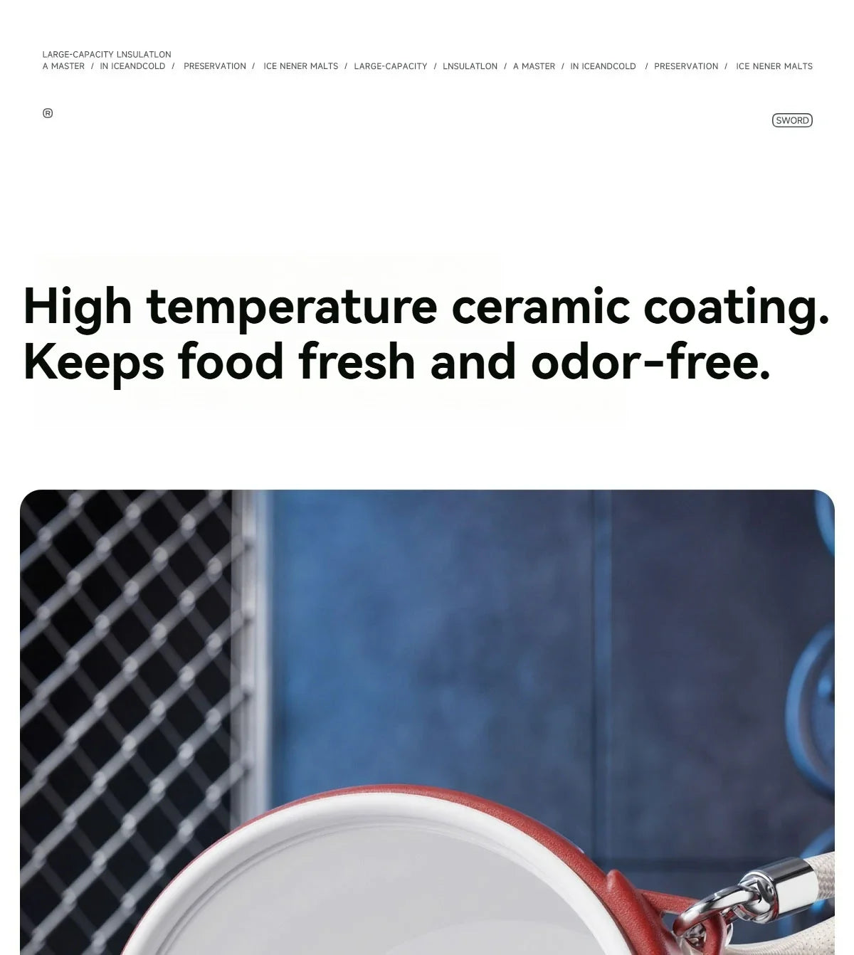 Cold Ceramic Tumbler for 72 Hours of Insulation