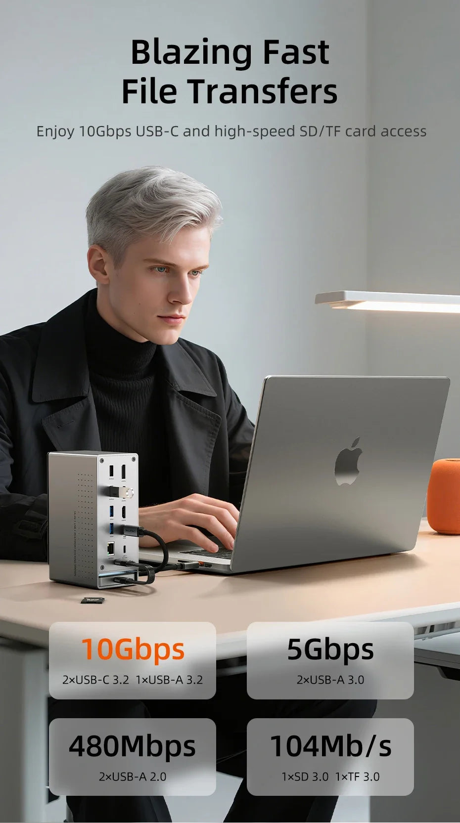 16-in-1 Multiport Docking Station