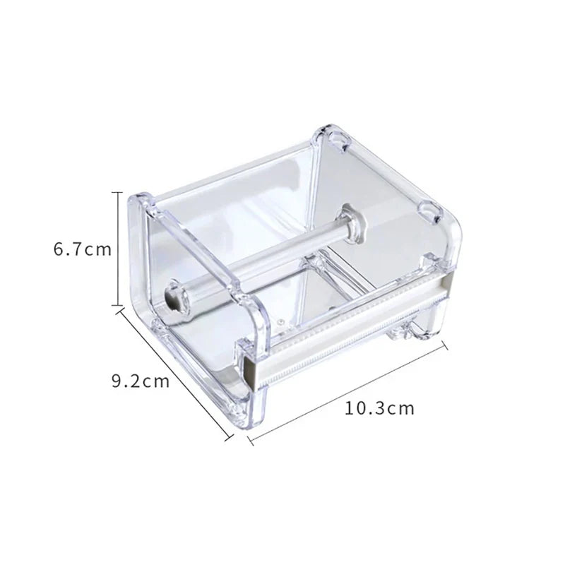 Washi Tape Storage Organizer with Cutting Tool Compartment