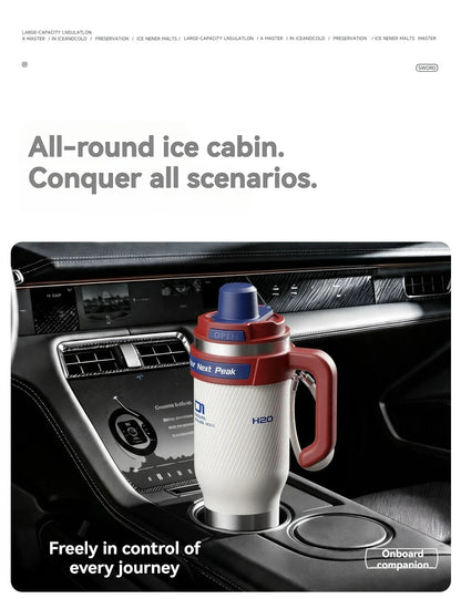 Cold Ceramic Tumbler for 72 Hours of Insulation