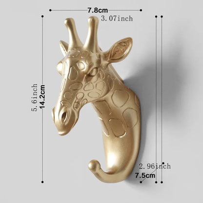 Charming Animal-Themed Wall Hooks for Functional Decor