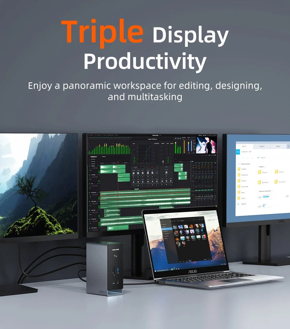 16-in-1 Multiport Docking Station