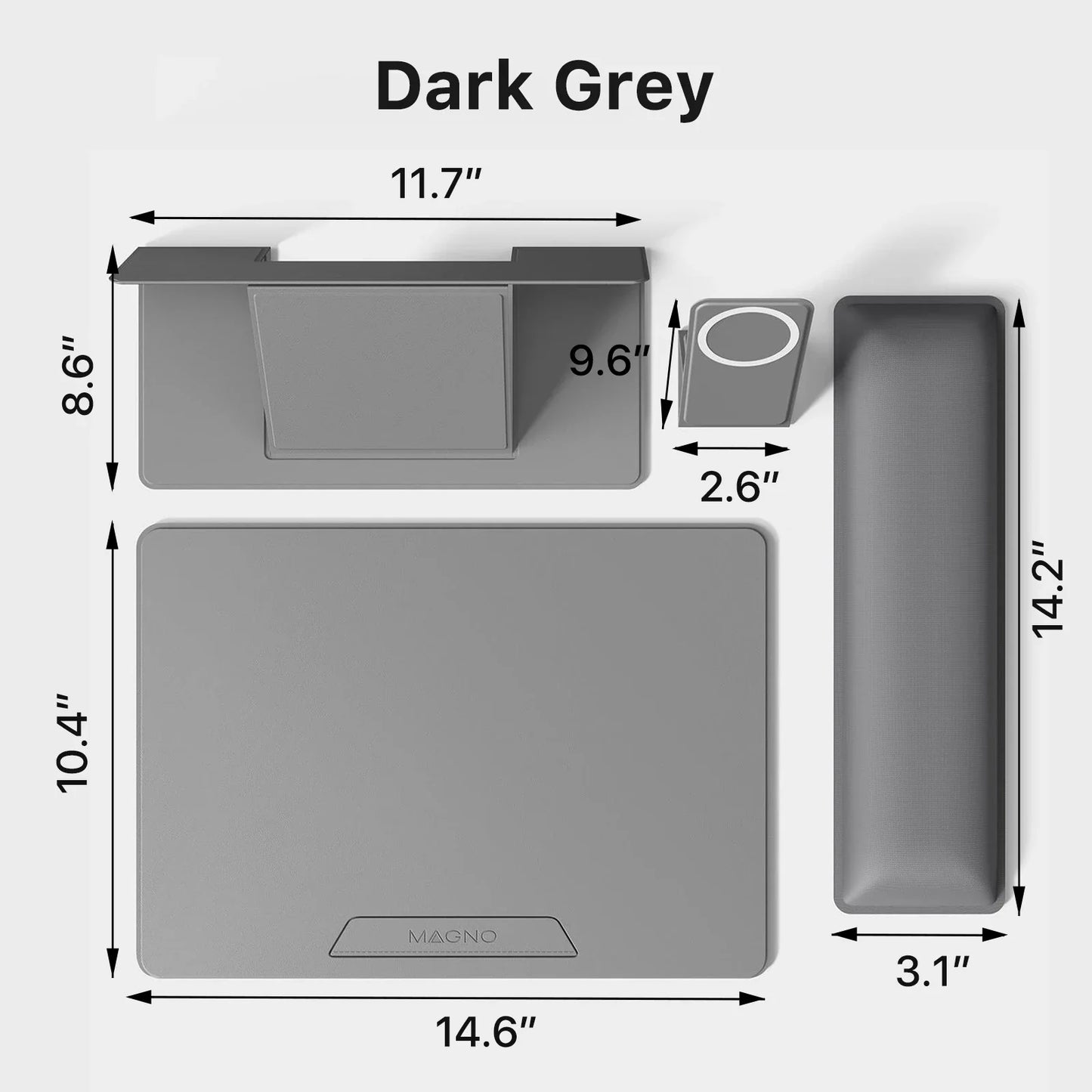 Collapsible Laptop Stand with Magnetic Features