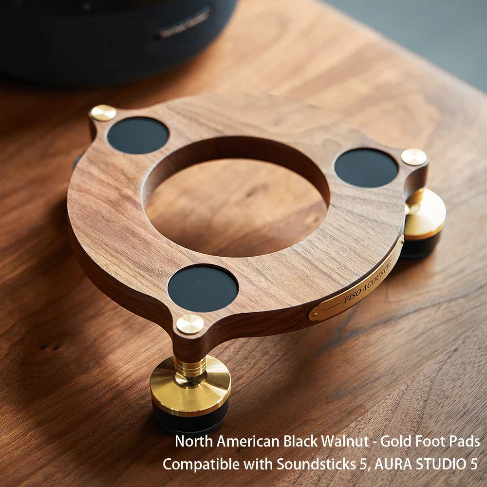Wooden Speaker Stand for HiFi Audio Systems