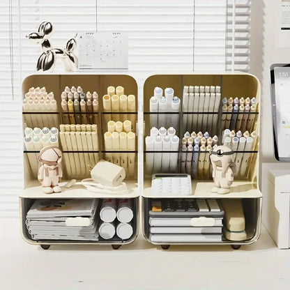 Desk Organizer with Pencil Compartment – Multi-Tier Storage Solution