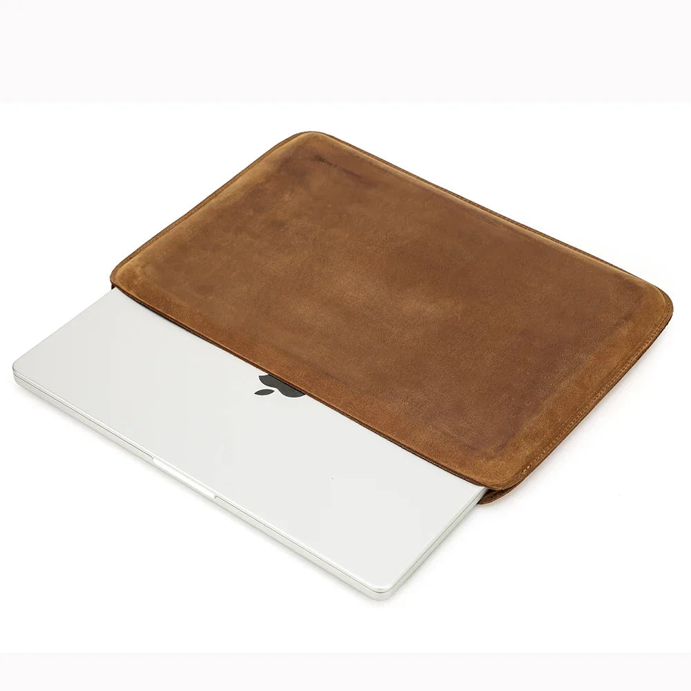 Genuine Leather Sleeve for Laptops