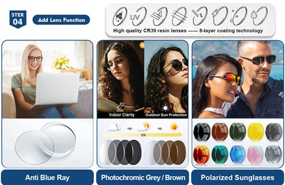 Lightweight Titanium Reading Glasses