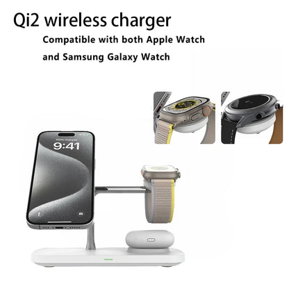 3-in-1 Magnetic Wireless Charger Station for Devices